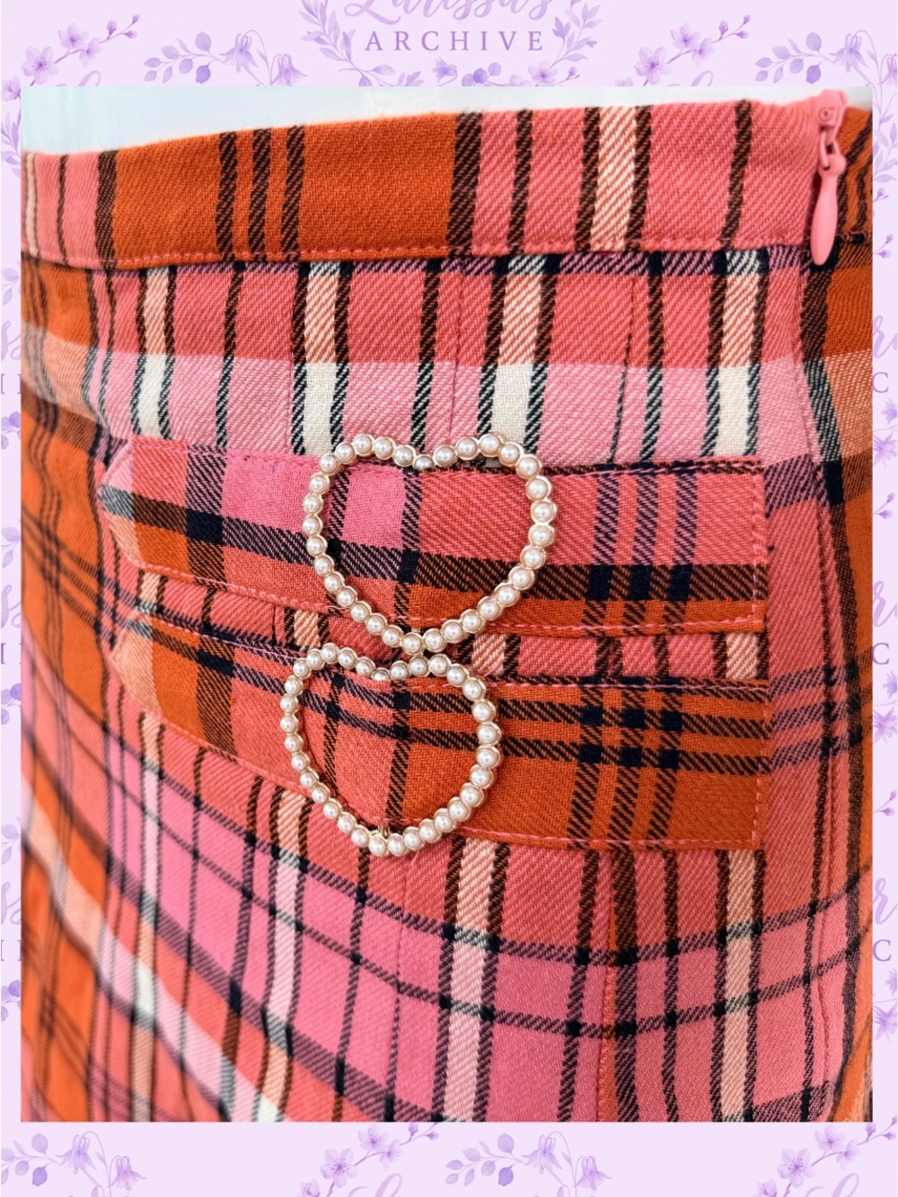 Sugar Thrillz Dolls Kill Real Everlasting Love Plaid Pleated Skirt XS (Fits XXS) - Picture 4 of 16